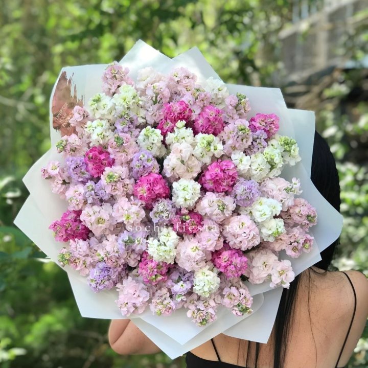 Букет ароматной маттиоллы №3 в Томске