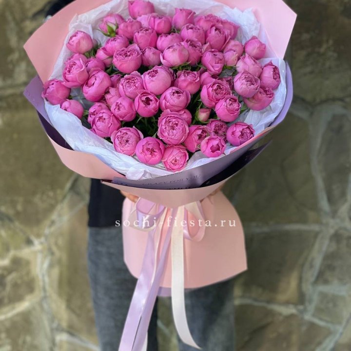 Букет "Пионки" в Томске