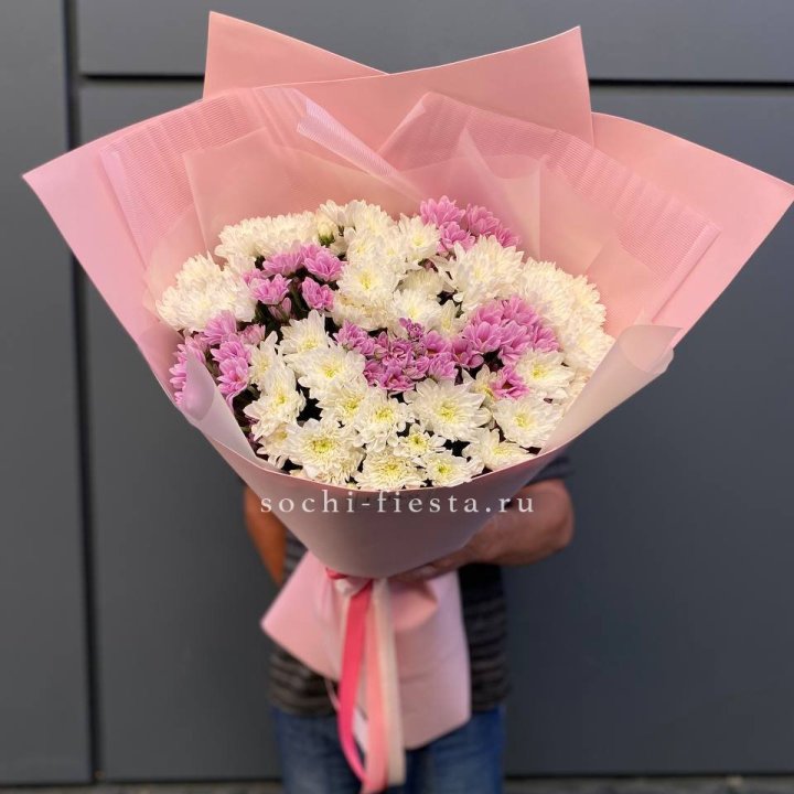  Букет хризантем- гигант  в Томске