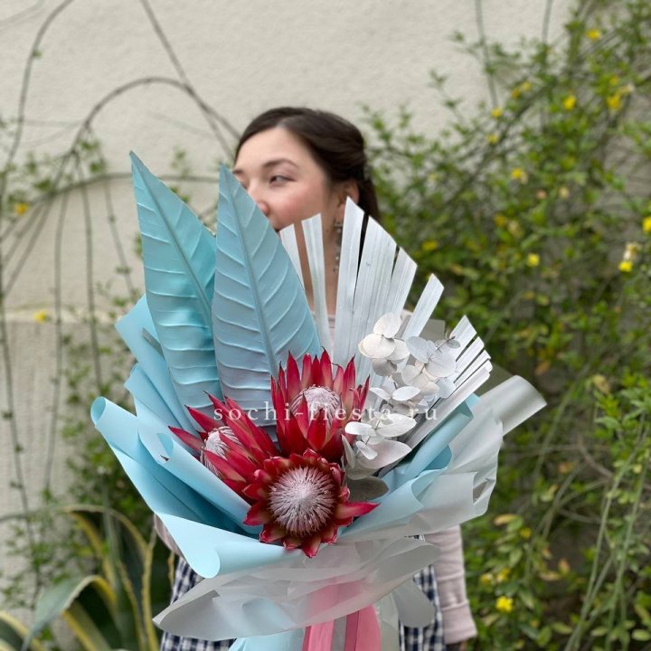 Букет из протеи "Клеопатра-2" в Томске