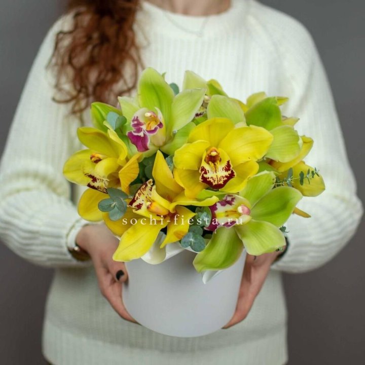 Бокс с орхидей №1 в Томске