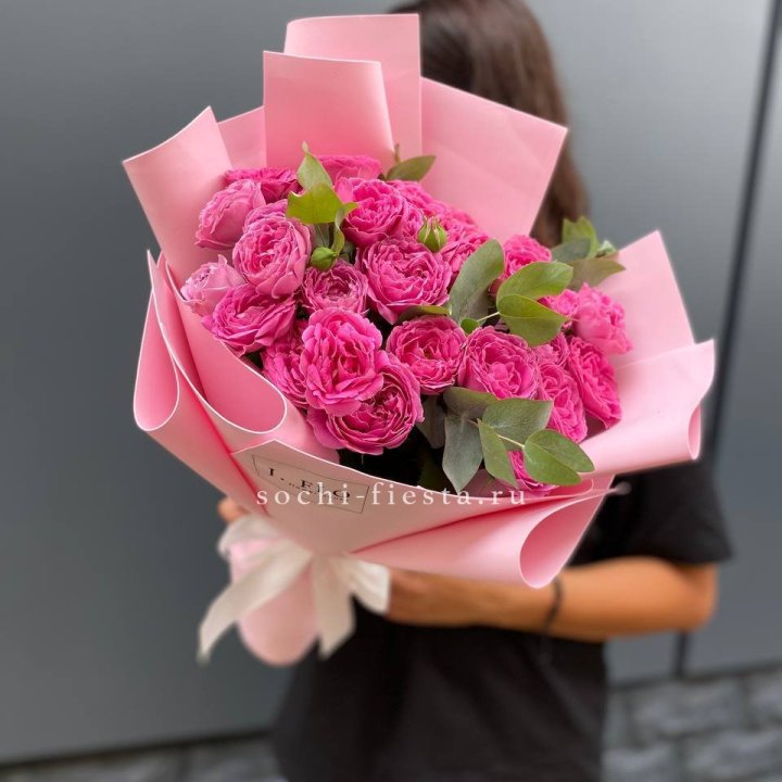 Пионовидные розы мисти баблс N.2 в Томске