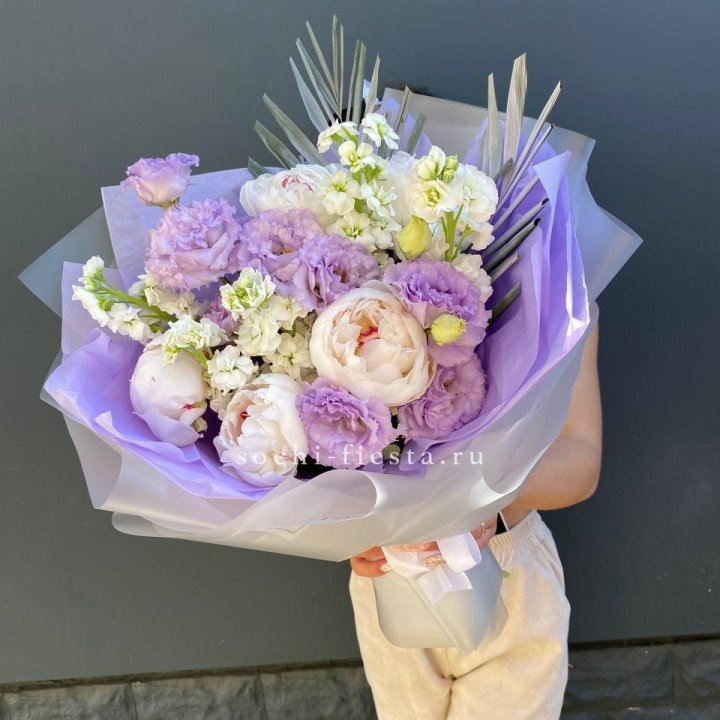  Букет "Лавандовое мороженое" в Томске