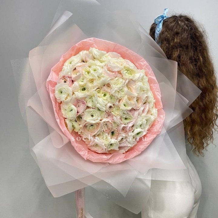 113 ранункулюсов  в Томске