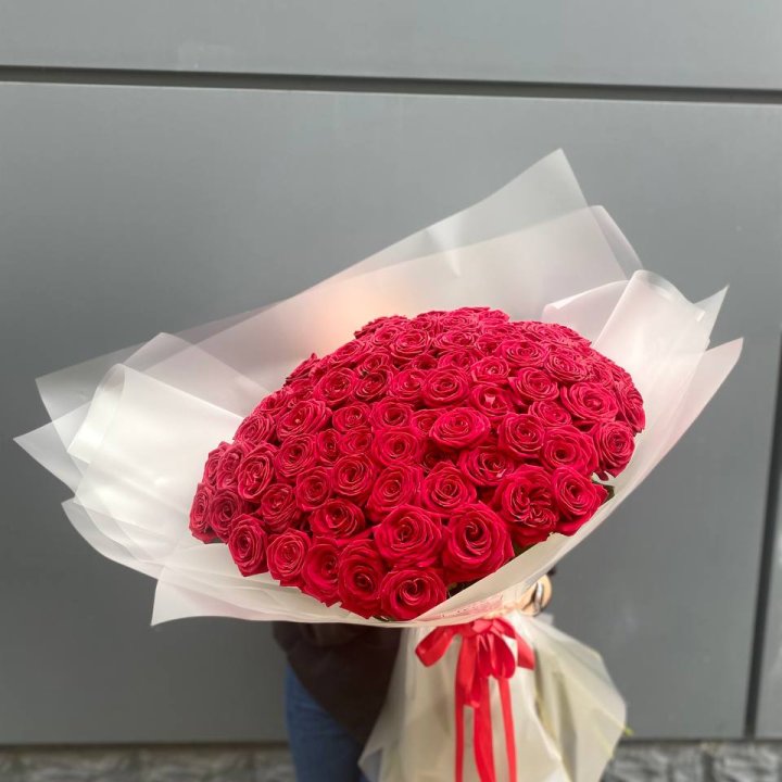 101 высокая роза в Томске