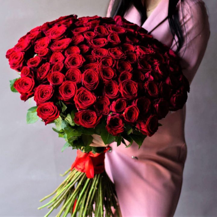 101 высокая роза в Томске