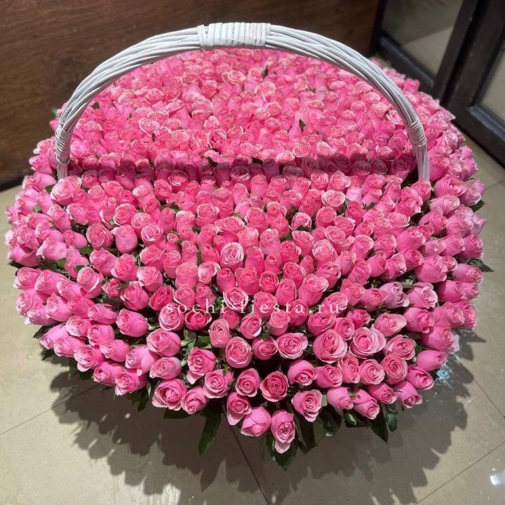 501 розовая роза в Томске