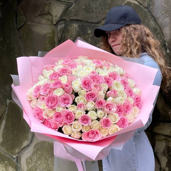 101 роза Миксбери в Томске