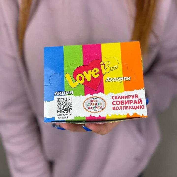 Жевательная резинка "Любовь это..." в Томске