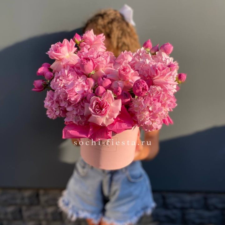 Цветочная композиция "Пасион" в Томске