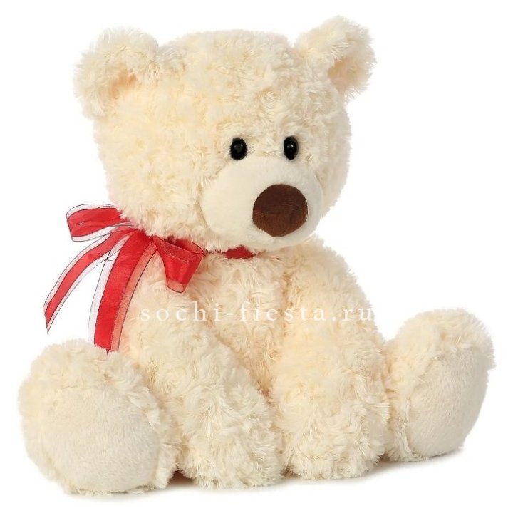 Белый плюшевый мишка  в Томске