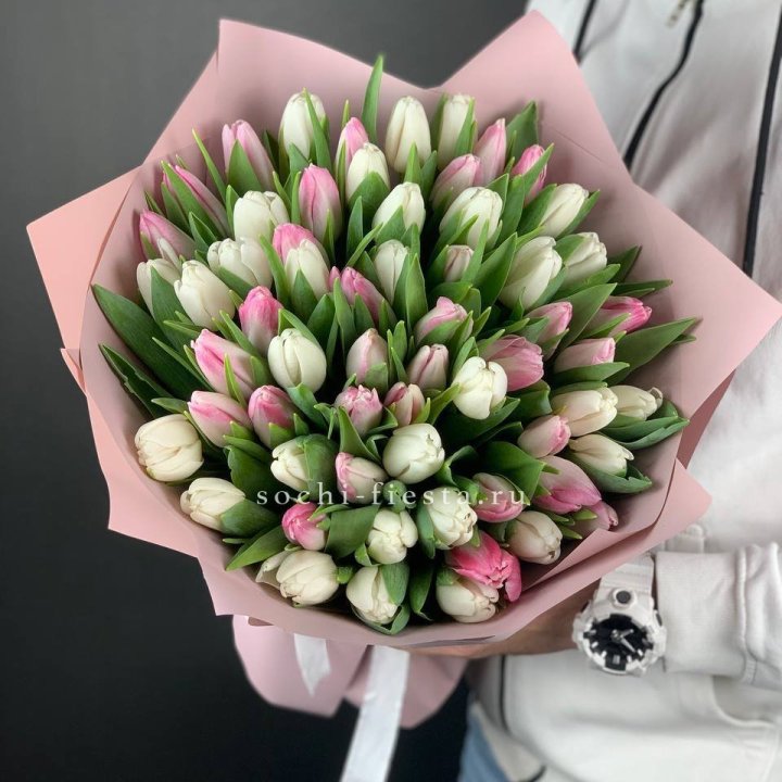61 тюльпан микс в Томске